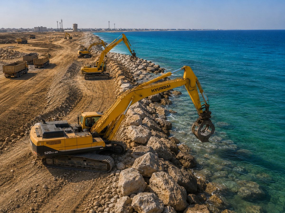 أعمال بحرية وحماية ساحلية